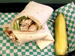 Greek Chicken Wrap